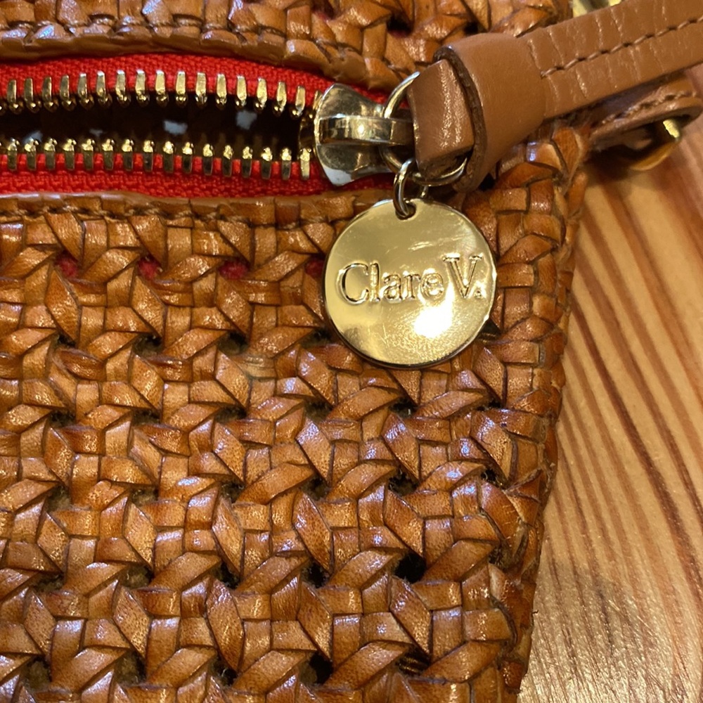 Clare V Grande Fanny Tan Rattan - Picture 6 of 8